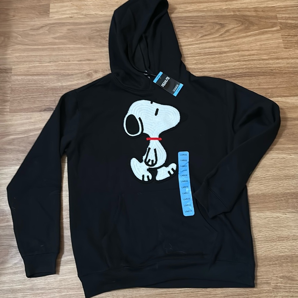 Black Snoopy hoodie